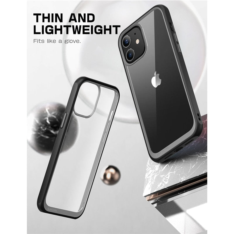 SUPCASE For iPhone 12 Case/12 Pro Case 6.1 (2020 Release) UB Style Premium Hybrid Protective Bumper Case Clear Back Cover Caso