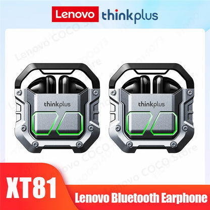 Lenovo XT81 Bluetooth Earphones Wireless Headphones Gamer Headset Waterproof TWS Noise Reduction With Microphone Sports Earbuds