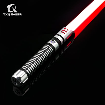 TXQSABER Neo Pixel Heavy Dueling RGB Lightsaber Metal Hilt Smooth Swing Cosplay Jedi Luminous Laser Swords