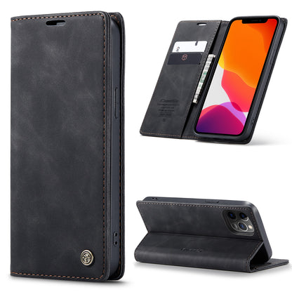 CaseMe Flip Case For iPhone 14 13 12 Mini Pro Max Retro Magnetic Card Leather Wallet For iPhone 11 Pro 8 7Plus XR XS Max SE 2020