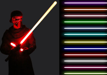 TXQSABER Neo Pixel Heavy Dueling RGB Lightsaber Metal Hilt Smooth Swing Cosplay Jedi Luminous Laser Swords