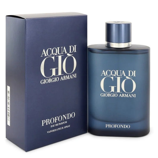 Acqua Di Gio Profondo Cologne 4.2 oz 2.5 oz Eau De Parfum Spray EDP