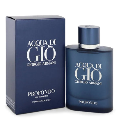 Acqua Di Gio Profondo Cologne 4.2 oz 2.5 oz Eau De Parfum Spray EDP