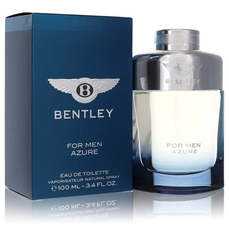 Bentley Azure Cologne EDT 3.4 oz Eau De Toilette Spray