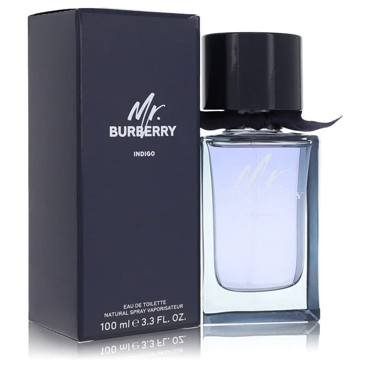 Mr Burberry Indigo Cologne EDT 3.3 oz Eau De Toilette Spray