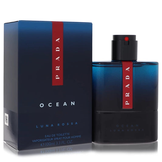 Prada Luna Rossa Ocean Cologne 3.4 oz Eau De Toilette Spray EDT