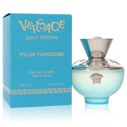 Versace Pour Femme Dylan Turquoise Perfume In Seal Retail Box